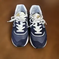 New Balance U574LG 23.5 ネイビー
