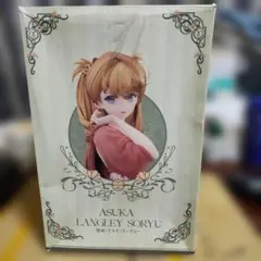 エヴァ！式波・アスカ・ラングレー海外ガレキ！胸像フィギュア現状品！