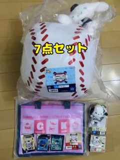 7点セット　侍ジャパン×サンリオキャラクターズ