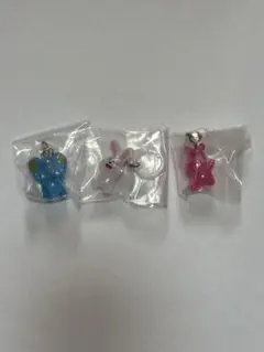 たべっ子どうぶつ THE MOVIE めじるしアクセサリー　3個セット