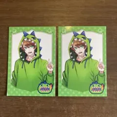 カラフルピーチ　じゃぱぱ　カード 2枚セット