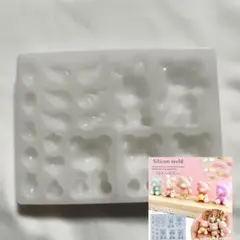 中古　シリコンモールド　隠れ工房GreenOcean　ぷっくりアニマル