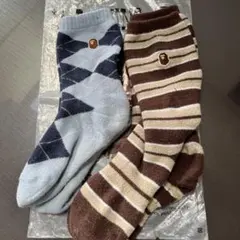 エイプ　厚手ソックスS〜L 2足セット