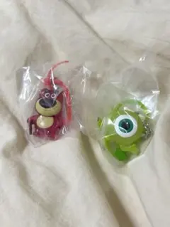 ディズニー ぷくちゃーむ モンスターズインク マイク トイストーリー ロッツオ