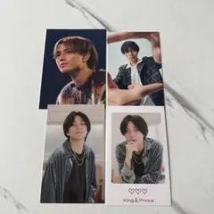 永瀬廉 チェキ風トレカ 永瀬廉 King&Prince RE:ERA 会場限定 特典チェキ風 トレカ