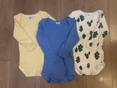 Hi様専用　PETIT BATEAUベビー肌着3点セット 12m 74cm