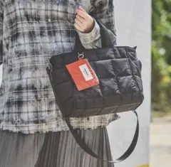 Niko and… ポーチ付き キルトトートバッグ