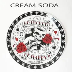 CREAM SODA 缶プレート スカルデザイン CREAM SODA 缶プレート スカルデザイン