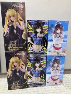 To LOVEるダークネス 結城美柑 古手川唯 金色の闇 フィギュア6点セット