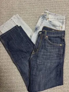 Levi's 505 2本セット　裾上げの為W29L30相当