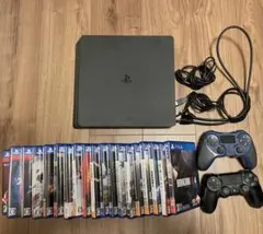 PlayStation 4箱無し本体 ブラック＋ソフト19本