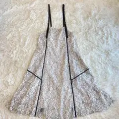 ジルバイジルスチュアート ジャンスカ　スカート　花柄　白　レース