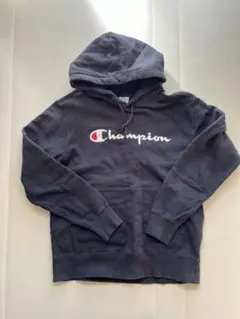 チャンピオン　ネイビー　パーカー　メンズパーカー　champion Lサイズ