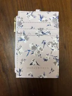 MERCURYDUO 花柄パスケース ピンク