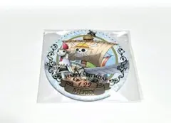 ONE PIECE　バースデー缶バッジ　メリー号