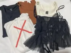 レディース服まとめ売り5点セット Mサイズ 春夏 バラ売り可 未使用含む 新品