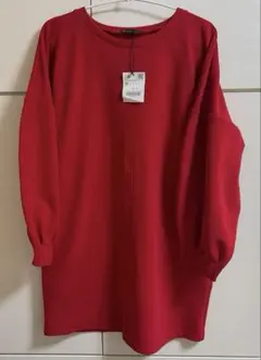 【新品】ZARA ザラ　ミニワンピース　チュニック　M