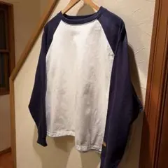 WETTEMPT ウィテンプト 刺繍ロゴ Tシャツ ネイビー/ホワイト