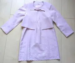 Forest Arts ピンク セレモニースーツ　卒園、入学　ワンピーススーツ