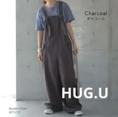 HUG.U 綿100%ルーズサロペットのサムネイル