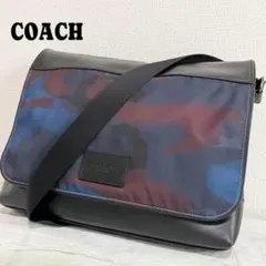 2026年最新】COACH 汚れ・破れなど：なし メンズ メッセンジャーバッグ