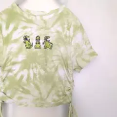 アメキャラ　レプター刺繍　キャラT　ラグラッツ　ニコロデオン　短丈　シャーリングのサムネイル