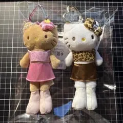 ハローキティ GOGO GAL スタイルアップマスコット 日焼け 足長 豹柄