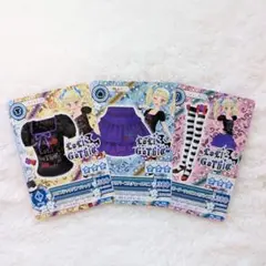 アイカツ　藤堂ユリカ　ロリブラックコーデ