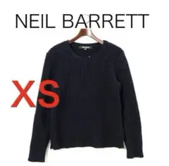 H3948-83◾️ニールバレット　ダメージ加工　コットンニット　Y2K