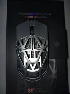 WLMOUSE Beast X Pro シルバー サイド穴無しおまけ付き