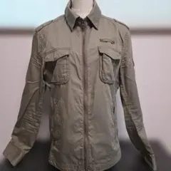 InternationalGalleryBEAMS 카키 지퍼 업