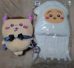 ちいかわ　たこイカくじ　うさぎ　くりまんじゅう てんし♡あくま BIGぬいぐるみ