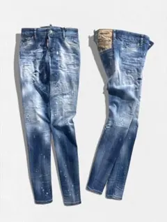 美品　DSQUARED2　JENNIFER JEAN　テーパードデニムパンツのサムネイル