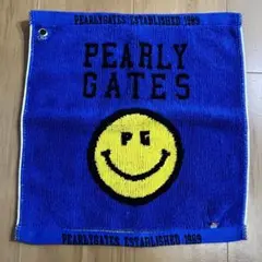 PEARLY GATES ゴルフ用タオル ブルーのサムネイル