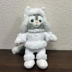 ジェラトーニ　ホワイトウィンタータイムワンダーズ　ぬいぐるみバッジ