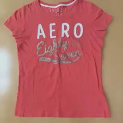 Aeropostale レア半袖Tシャツ オレンジ　Mサイズのサムネイル