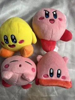 星のカービィ カービィ　ぬいぐるみ 4体セット　ハッピーセット　マクドナルド