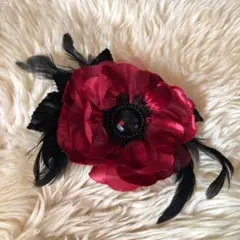 成人式 結婚式 コサージュ髪飾り