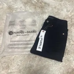 サイズ36 新品 前後タグあり パープルブランド スキニーデニム - メルカリ