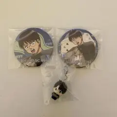 銀魂 銀八先生 志村新八 缶バッジ めじるしアクセサリー