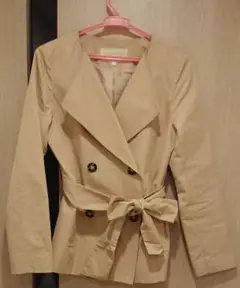 プロポーション☆ショートトレンチコート