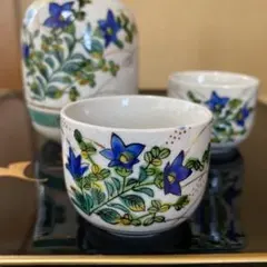 九谷焼　酒器 徳利とお猪口 セット　年代物
