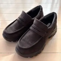 EVOL スニーカーソールローファー 厚底ソール L