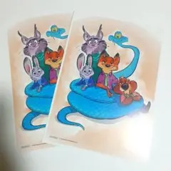 2枚セット ズートピア2 映画 入場特典 第6段 映画特典 アートボード