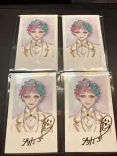 にじさんじ ジョー力一 6周年記念グッズ チェキ風カード