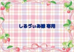 しるゔぃあ様 専用ページ♡
