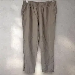 無印良品 MUJI 麻100% リネン イージーパンツ XL 大きめ ゆったりのサムネイル