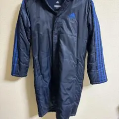 adidas ClimaStorm ベンチコート ネイビー　150
