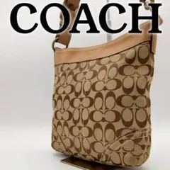 COACH コーチ ショルダーバッグ シグネチャー キャメル 10403