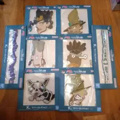 一番くじ　ジョジョ　Ｋ賞ラバーコレクション８種コンプセット